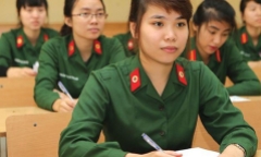 Tiêu chuẩn xét tuyển sinh vào khối trường quân đội năm 2019