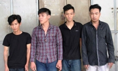 Tạm giữ băng nhóm đánh cô gái trẻ, cướp xe SH