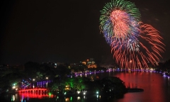 Tết Nguyên Đán 2018: Hà Nội bắn pháo hoa tại 30 điểm vào đêm giao thừa