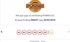 Kết quả xổ số Vietlott hôm nay 5/3/2019: Đi tìm 