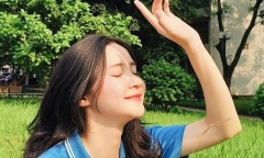 Cận cảnh vẻ đẹp ngọt ngào của nữ sinh trường Đại học Bách khoa Hà Nội