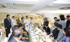 Toàn cảnh đám cưới xa hoa của con gái đại gia Minh Nhựa 