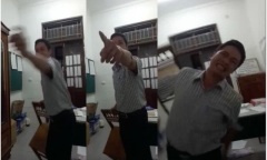 Trưởng phòng ném ghế vào nữ đồng nghiệp nhận quyết định kỷ luật