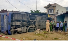 Xe khách gây tai nạn kinh hoàng ở Khánh Hòa chạy  tốc độ 84km/h trước khi lao vào nhà dân