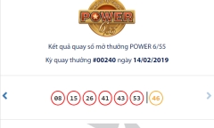 Kết quả xổ số Vietlott hôm nay 16/2/2019: Hồi hộp xem số phận giải Jackpot 50 tỷ đồng