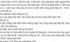 Combo quà độc Valentine: Tặng người yêu 2 cân giò, bánh kẹo thừa sau tết và hoa hồng xin mẹ