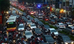Thu phí ô tô vào nội đô Hà Nội: