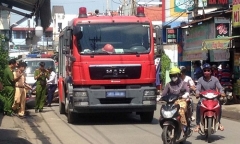 Va chạm với xe cứu hỏa, người đàn ông tử vong