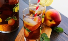 Cách làm trà đào đơn giản, đúng vị tại nhà