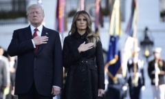 Tổng thống Trump và vợ tưởng niệm vụ khủng bố 11/9 tại Lầu Năm Góc