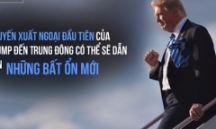 Chuyến xuất ngoại đầu tiên của Tổng thống Donald Trump: 350 tỷ USD, NATO Ả rập, và còn gì nữa?
