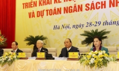 Tổng Bí thư dự Hội nghị trực tuyến giữa Chính phủ với các địa phương