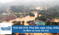 Dự báo thời tiết 27/8: Hà Nội nắng nóng 36 độ C, chiều tối xuất hiện mưa dông