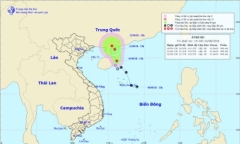 Dự báo thời tiết 11/8: Áp thấp nhiệt đới trên biển Đông gây mưa dông trên diện rộng  