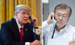 Tổng thống Trump điện đàm với Tổng thống Moon về hội nghị Mỹ-Triều