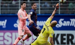 Messi lập cú đúp giúp Barca thoát trận thua hạ màn La Liga