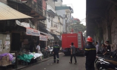 Hà Nội: Cháy nhà phố cổ, 2 người thương vong