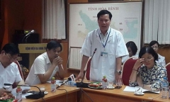 Vụ 8 người tử vong khi chạy thận: Yêu cầu Giám đốc BV Đa khoa tỉnh Hòa Bình viết kiểm điểm