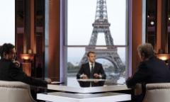Tổng thống Macron tuyên bố Mỹ, Anh, Pháp có 'quyền hợp pháp' tấn công Syria