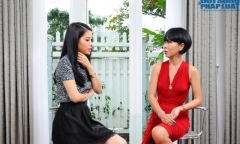 MC Thùy Linh nén đau tham dự Cánh Diều Vàng sau tai nạn gãy tay