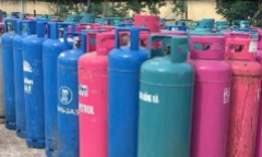 Công an phát hiện bình gas bị 