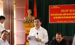 Vụ gian lận điểm thi tại Hà Giang: 102 bài thi 