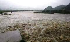 Nghệ An: Mưa dữ dội, thủy điện Khe Bố xả lũ