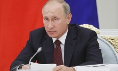Chủ tịch nước gửi thư cảm ơn Tổng thống Putin đã viện trợ khắc phục bão Damrey