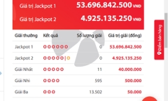 Kết quả xổ số Vietlott hôm nay 13/9/2018: Jackpot hơn 53 tỷ sẽ về tay ai?