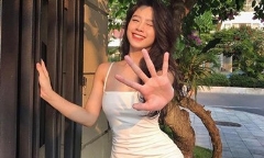“Hotgirl thang máy” lại gây sốt với gương mặt xinh đẹp, thân hình ngày càng quyến rũ