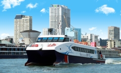 Khai trương tàu cao tốc Sài Gòn - Cần Giờ - Vũng Tàu dịp cận Tết Nguyên đán