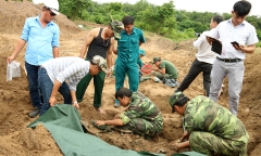Bình Dương: Phát hiện thêm 14 hài cốt liệt sĩ trong trận đánh An Điền