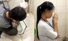 Kinh hoàng cảnh nhân viên bị chủ ép uống nước múc từ bồn cầu