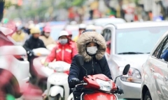 Gió mùa Đông Bắc tràn về, miền Bắc rét trở lại