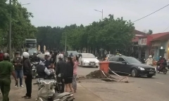 Lọt hố ga đang thi công, người phụ nữ ở Huế bị thương phải nhập viện