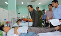 Xe khách lao xuống vực đèo Lò Xo khiến 20 người thương vong là xe dù