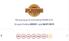 Kết quả xổ số Vietlott hôm nay 9/7/2019: Tìm chủ nhân cho Jackpot hơn 86 tỷ đồng