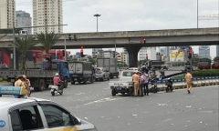Cô gái 23 tuổi bị xe bồn cán tử vong ở Hà Nội