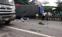 Tin tức tai nạn giao thông mới nhất hôm nay 24/7/2019: Xe tải tông vào đoàn người, 5 người tử vong