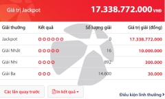 Kết quả xổ số Vietlott hôm nay 10/2/2019: 16 người đánh rơi hơn 17 tỷ đồng đầu năm
