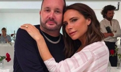 Vợ Beckham gây bất ngờ với hình ảnh tình tứ bên