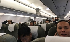 Máy bay từ TP Hồ Chí Minh phải quay về nơi xuất phát vì mưa lớn
