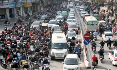 Hà Nội treo thưởng 200.000 USD tìm giải pháp chống ùn tắc