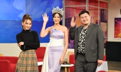Vòng 2 ngấn mỡ của tân hoa hậu Đỗ Thị Hà trên sóng truyền hình làm dân mạng 