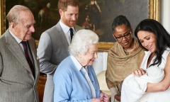 Chính thức công bố tên con trai của Hoàng tử Harry và Công nương Meghan