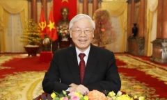 Tổng Bí thư, Chủ tịch nước Nguyễn Phú Trọng đã gửi điện mừng đến Tổng thống Nhà nước Israel