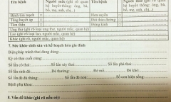 Yêu cầu học sinh tiểu học khai 