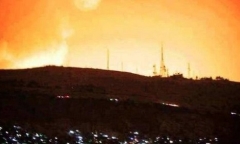 Những hình ảnh đầu tiên về cuộc tấn công của Mỹ ở Syria
