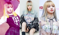 Chóng mặt với 9 lần thay đổi màu tóc trong một năm của Lisa (Black Pink)