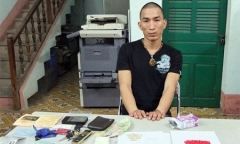 Tạm giữ đối tượng dùng ôtô chở ma túy vào nhà nghỉ lẩn trốn